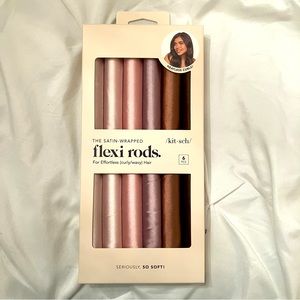 NWT Kitsch Satin-Wrapped Flexirods